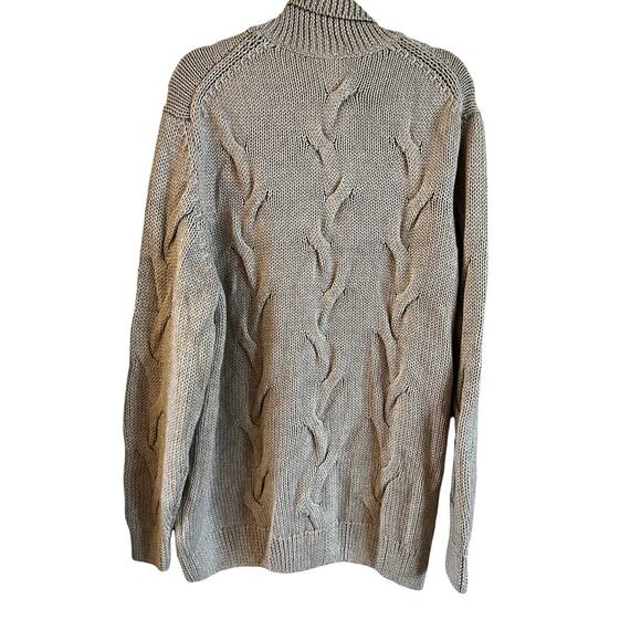NWT BRAX Brian Wool Blend Turtleneck Sweater Beige Tan MENS SIZE (EU 56) US XXL - Picture 4 of 8